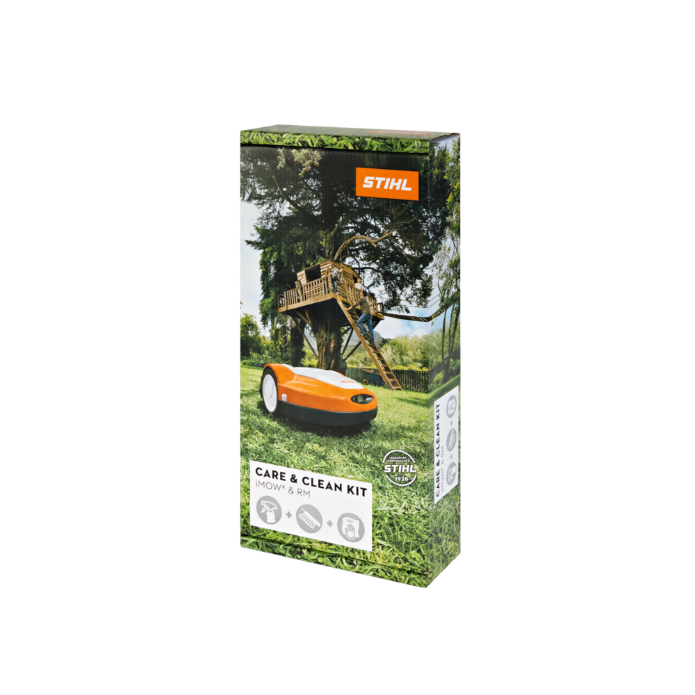Produktabbildung: STIHL - Care & Clean Kit iMOW & Rasenmäher